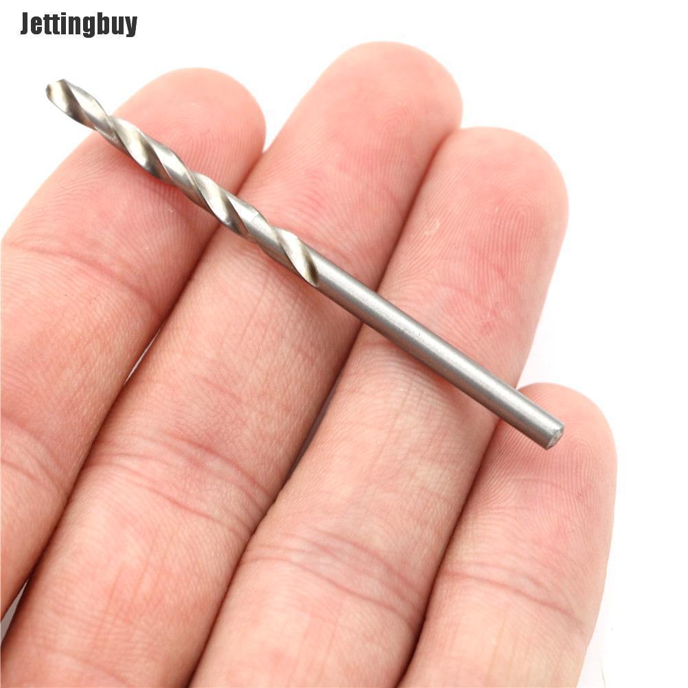 Jettingbuy 10 Chiếc Mũi Khoan Phủ Titan Mũi Khoan Thép Tốc Độ Cao Dụng Cụ Điện 0.8-3Mm