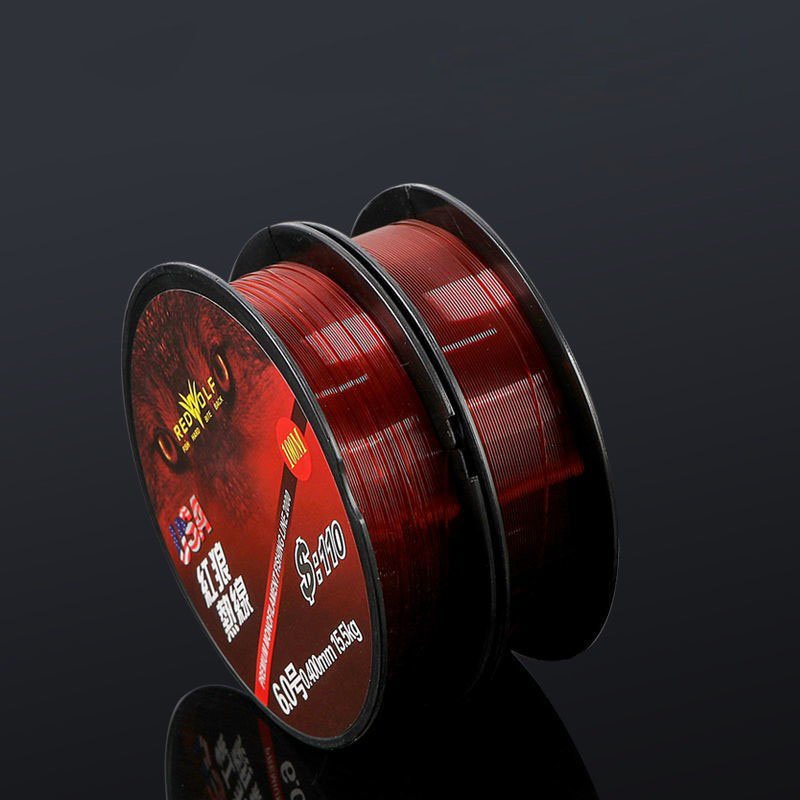 Cước câu cá tàng hình dây câu cá Redwolf 100m
