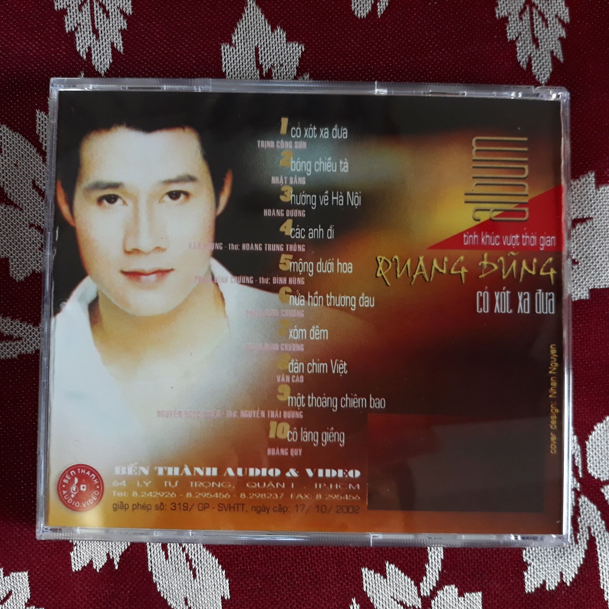Bộ 3 cd Quang Dũng Mitsubishi phono