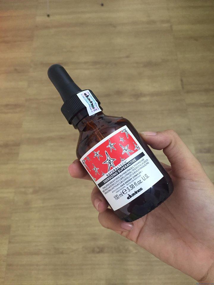 [HCM]TINH DẦU CHỐNG RỤNG KÍCH THÍCH MỌC TÓC DAVINES ENERGIZING SUPERACTIVE 100ML