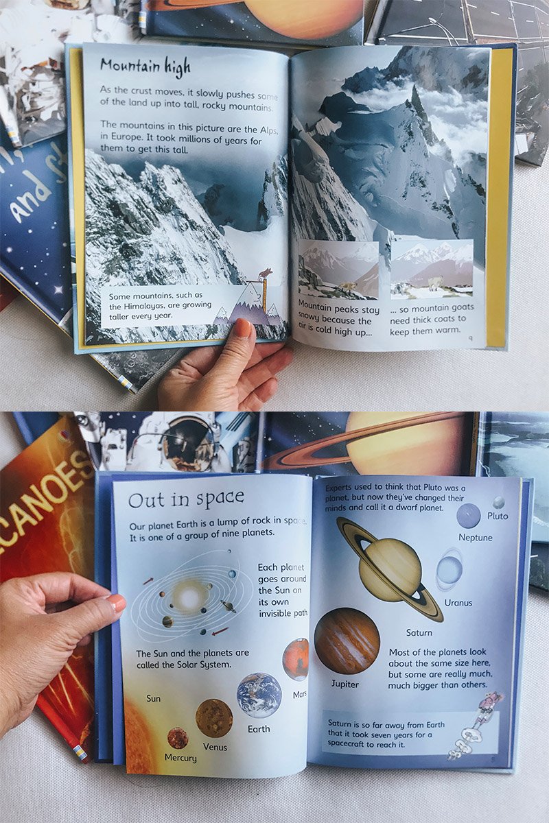 Usborne Beginners Series Science Collection 10 Books (Bìa cứng)