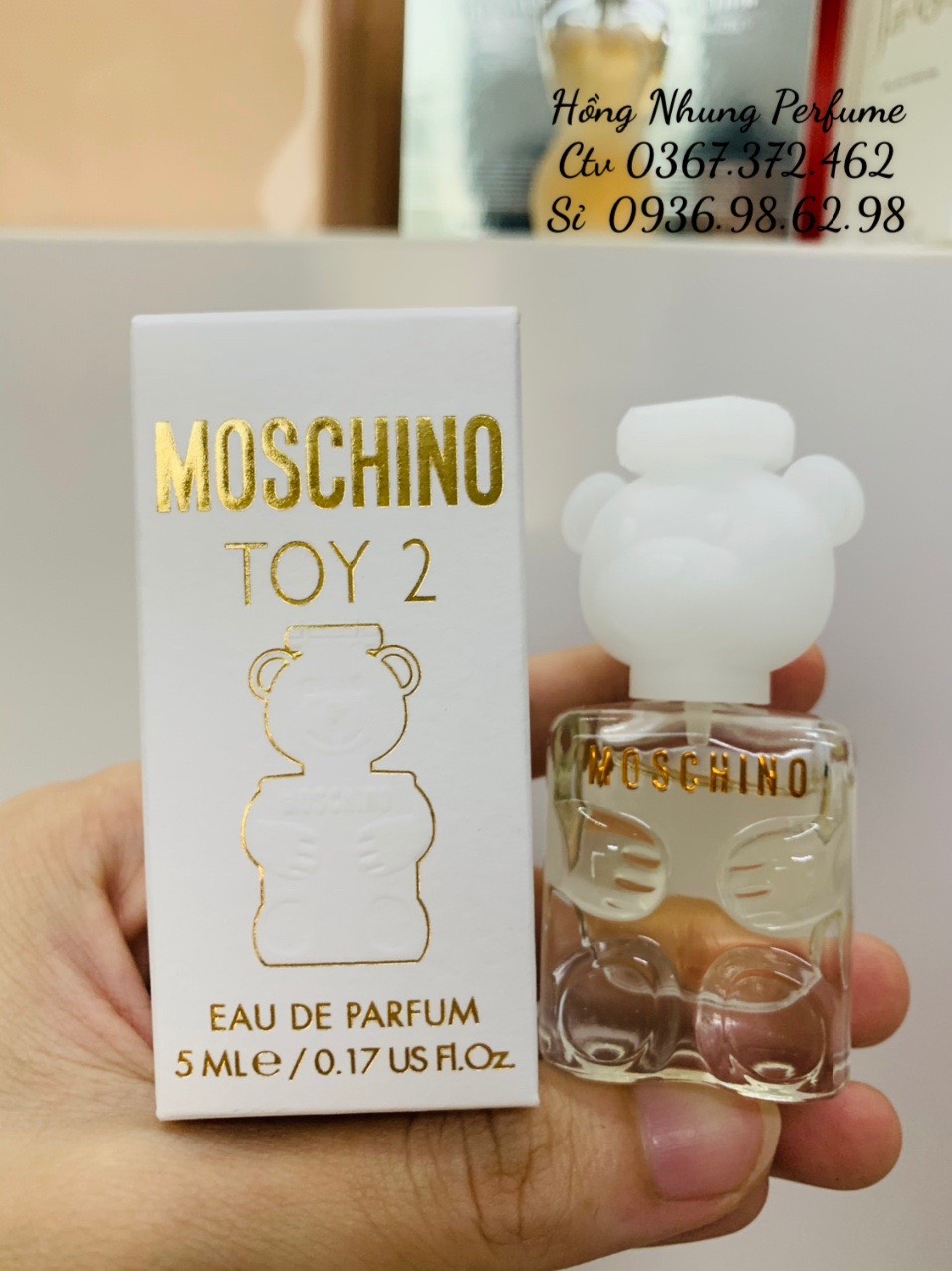 Nước hoa mini nữ moschino toy 2 edp 5ml