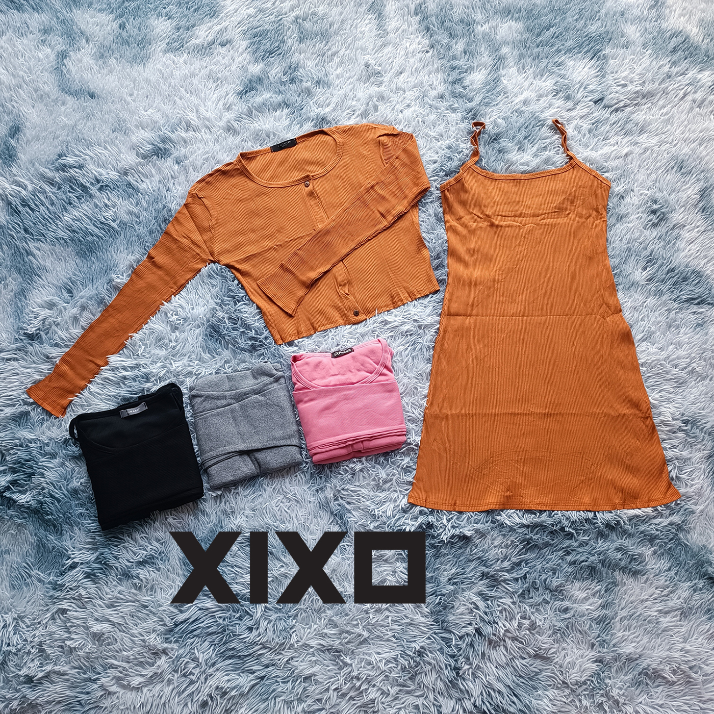 Đầm body 2 dây kèm áo khoác dài tay thời trang XIXO cao cấp  sang mịn đẹp