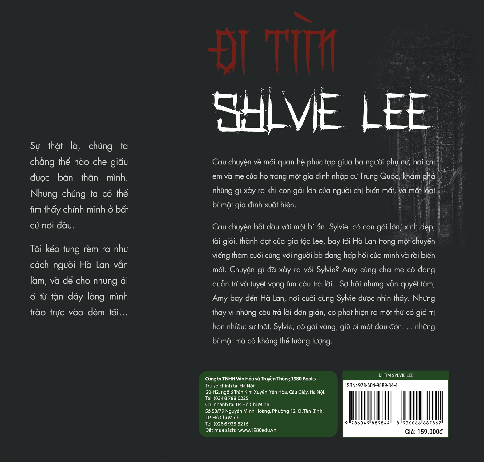 Sách: Đi Tìm Sylvie Lee (1980 BOOKS HCM)