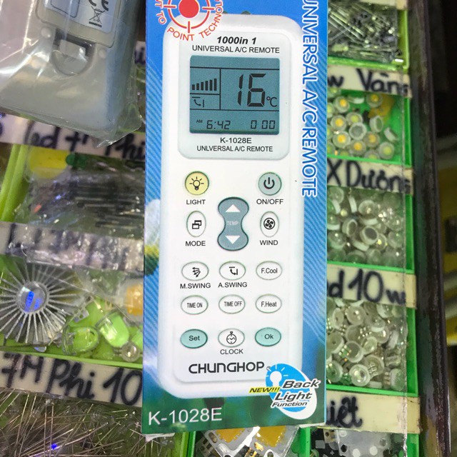 Hot-khiển điều hoà đa năng k -1028e