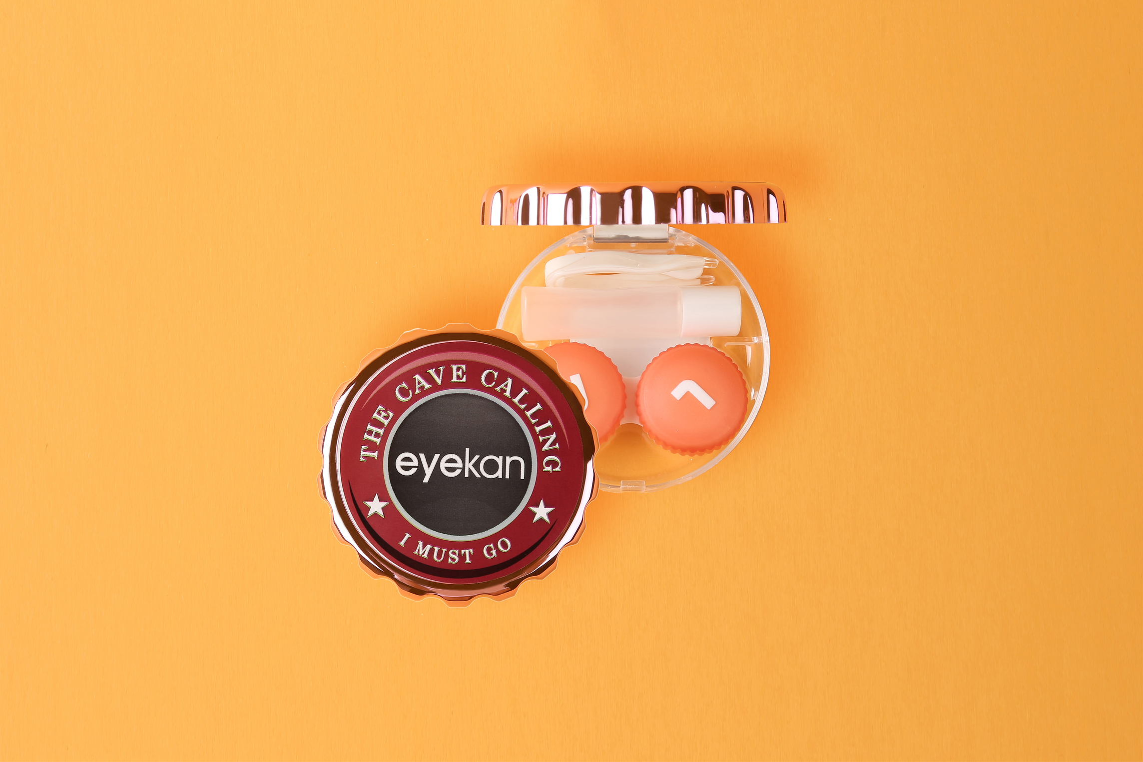 美瞳 配件 Hộp đựng lens dễ thương eyekan