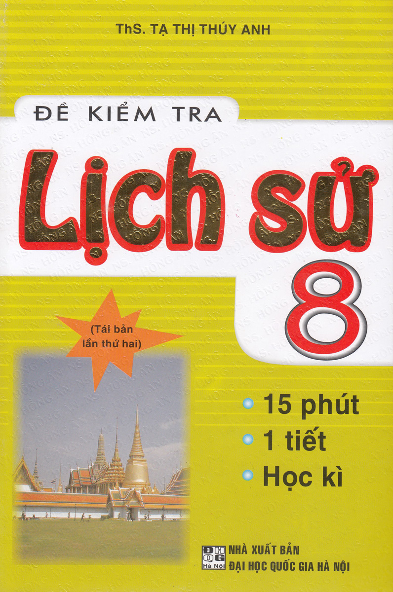 Đề kiểm tra lịch sử 8