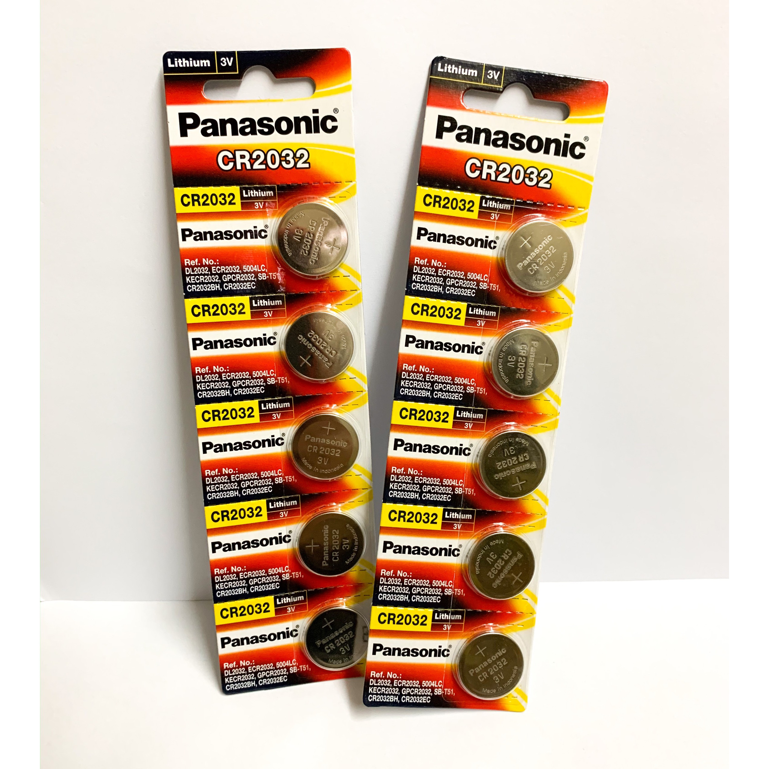 Pin điều khiển Panasonic CR2032 (Vỉ 5 viên)