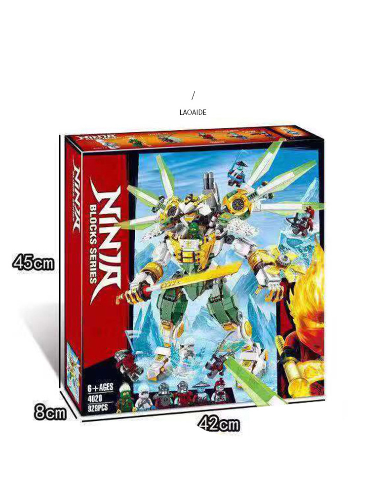 Đồ chơi Lego lắp ráp Ninja Go - Robot Phantom Ninja 4020 - Mẫu mới nhất