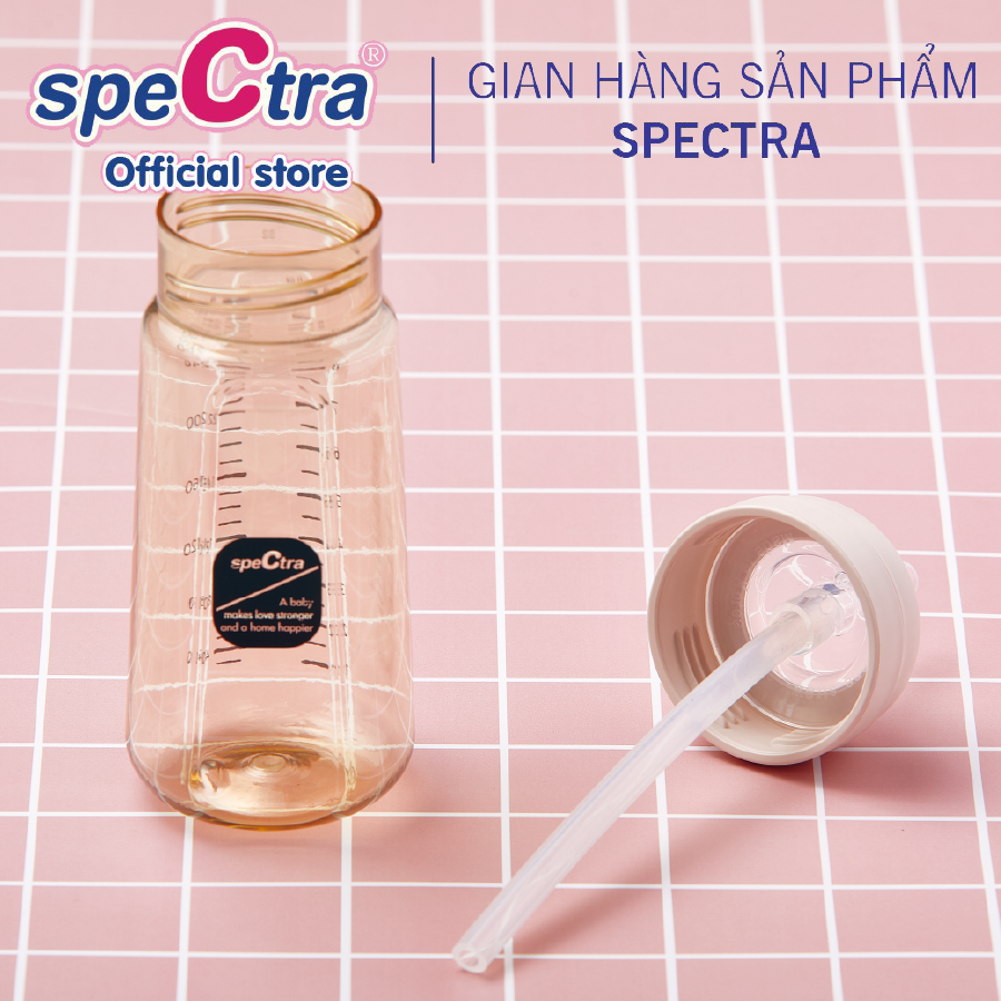 Bộ Ống Tập Hút Spectra - Lỗ Khí Kép Chống Đầy Hơi, Hàng Chính Hãng