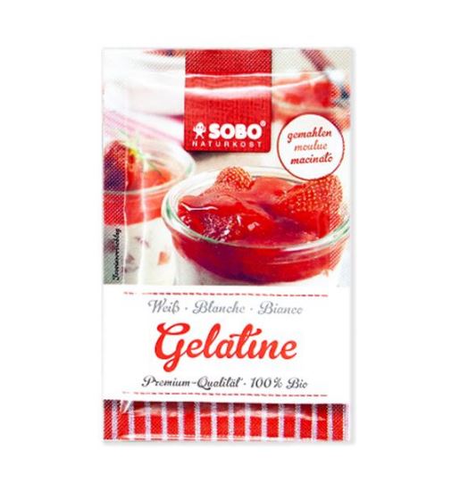 Date 09/24 Bột Gelatin Hữu Cơ Sobo 9g