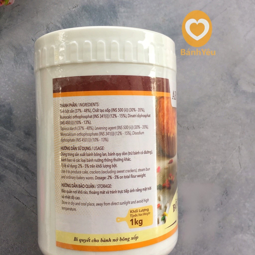 Bột Nổi Làm Bánh Mauri chia lẻ 100g