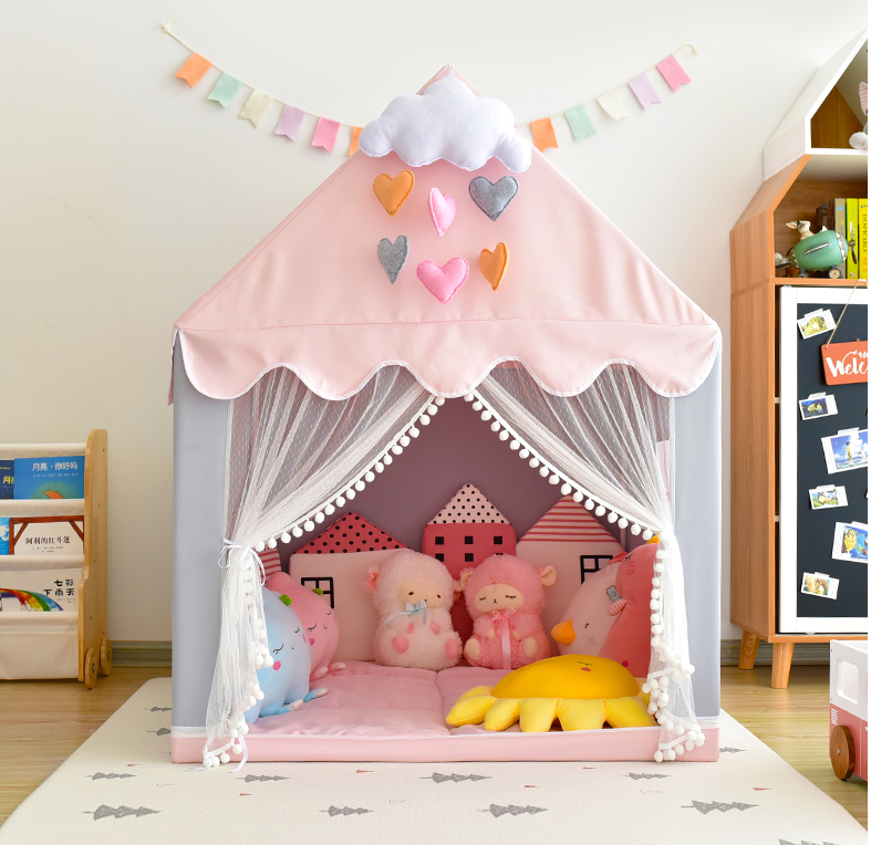 Lều Cho Bé Ngủ Chơi CAO CẤP size LỚN S5- Hàng Chính Hãng