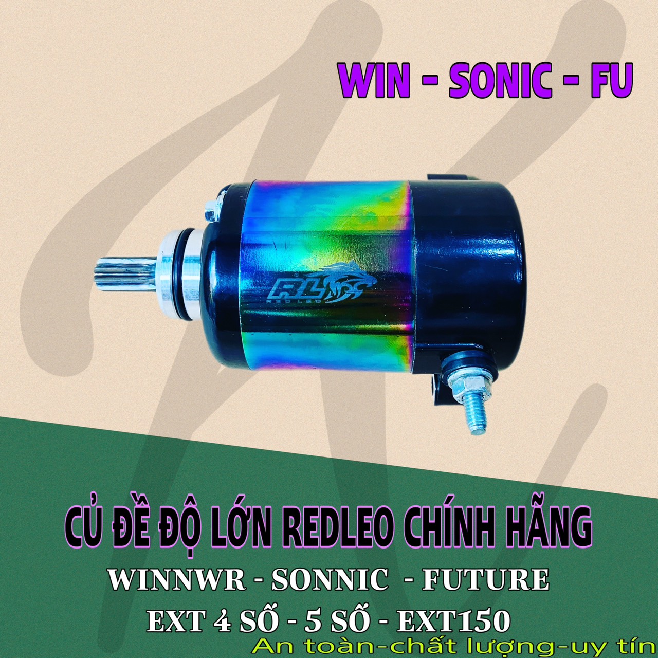 Redleo exciter 150, 135 4 numbers, 5 numbers, winner, Sonny, future led, wave, dream