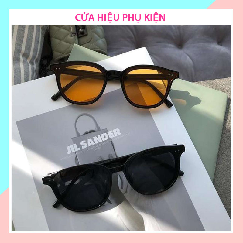 Kính mát nam nữ phong cách Hàn Quốc chống tia UV mắt vuông, kính râm Unisex nhiều màu siêu đẹp thời trang cao cấp phù hợp đi chơi đi biển chống chói mắt 215