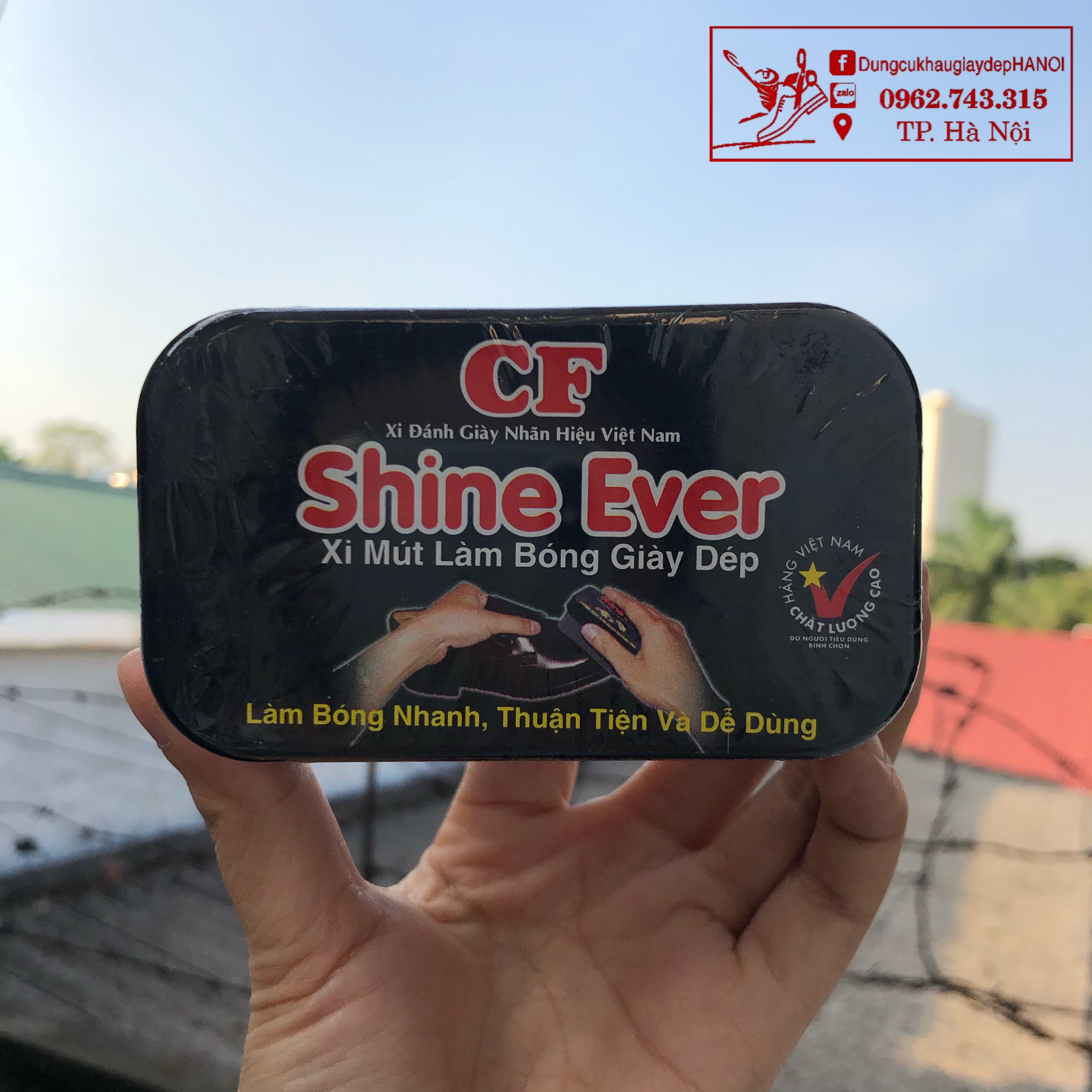 Xi mút làm bóng giày dép – CF Shine Ever
