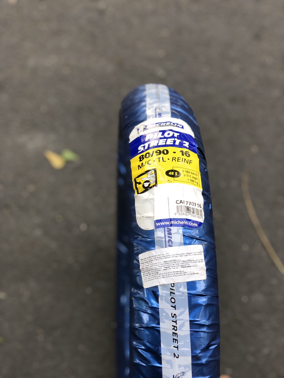[HCM]VỎ MICHELIN PILOT STREET 2 SIZE 80/90-16
