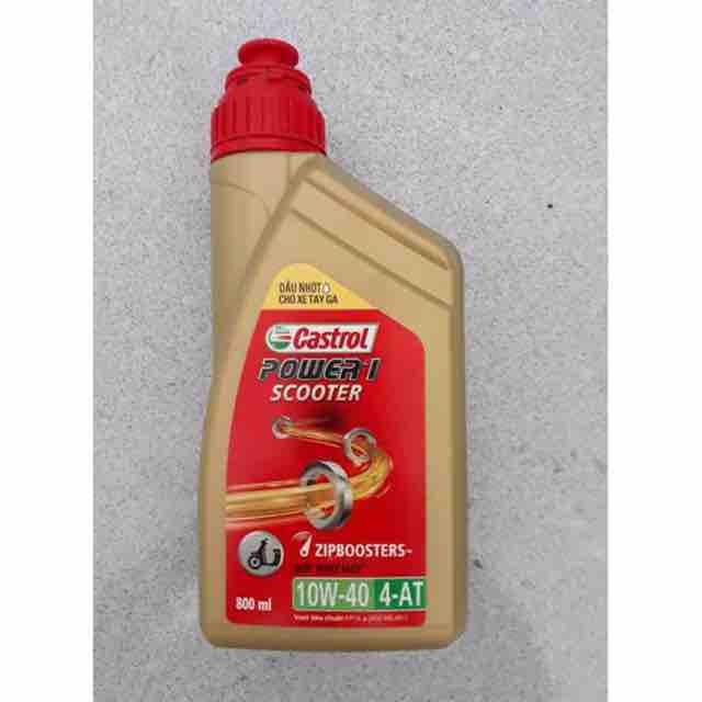 Nhớt tay ga CASTROL SCOOTER 10W40 800ml