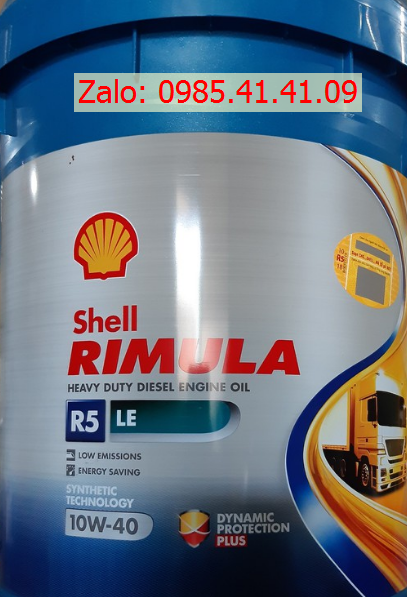 Dầu động cơ shell rimula r5 le 10w-40.