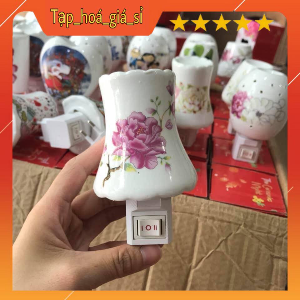 Đèn ngủ xông tinh dầu gốm sứ cao cấp