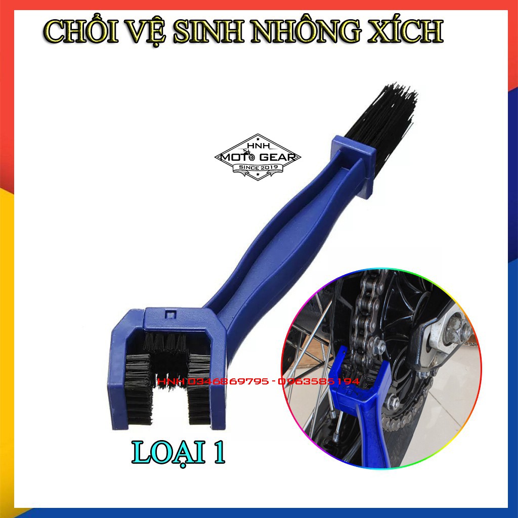 Chổi vệ sinh sên / xích xe máy