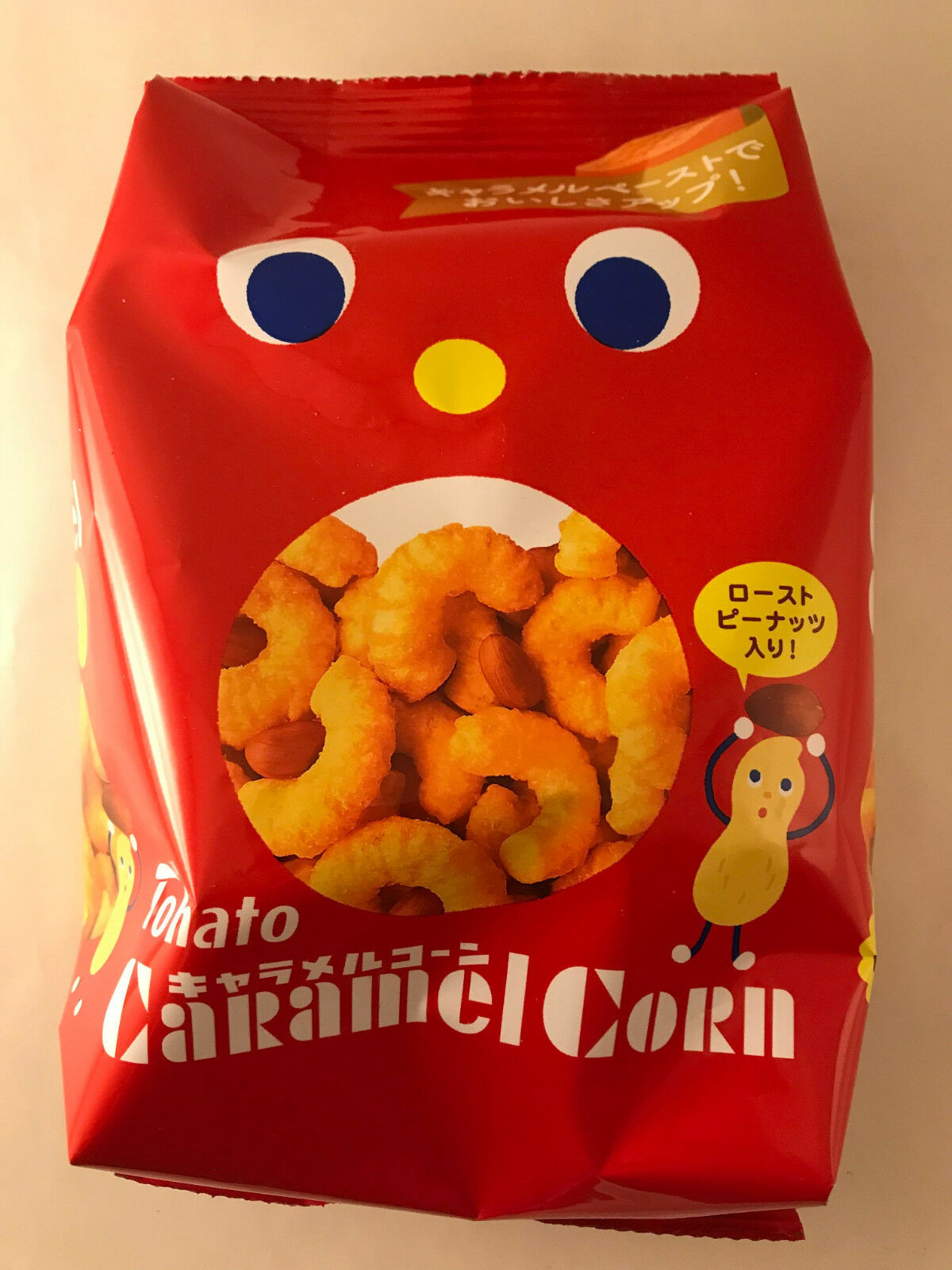 Bánh Bắp Caramel Tohato kèm đậu