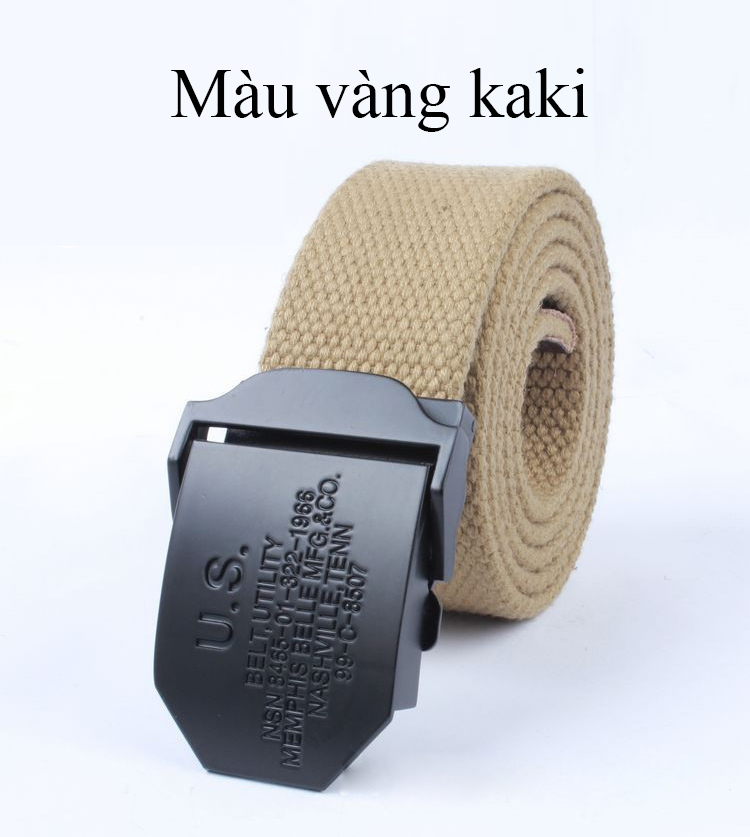 [HCM]Dây thắt lưng thời trang logo US