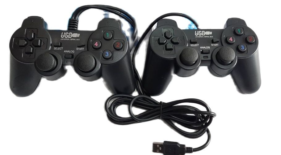 Tay cầm game ĐÔI rung 801D cổng USB