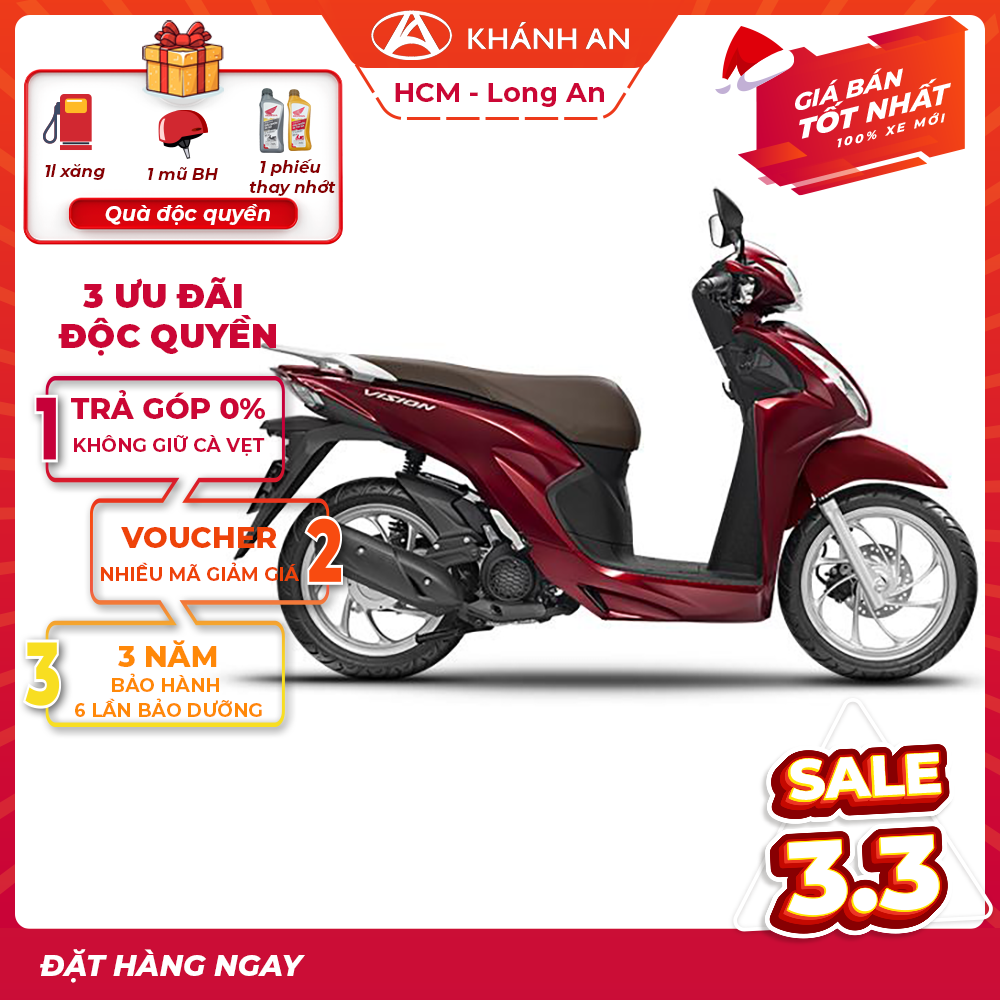 Xe máy Honda Vision 2023 Phiên bản Cao cấp