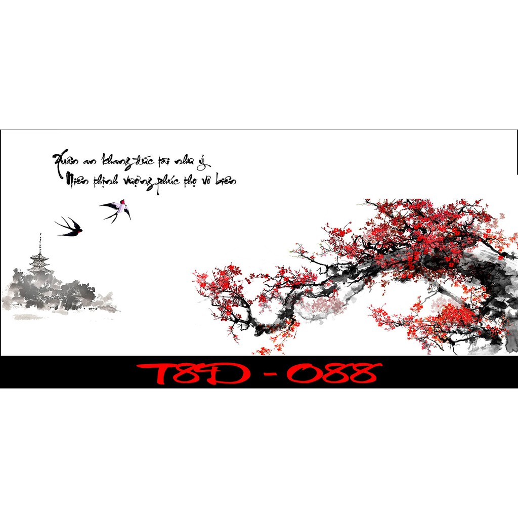 Tranh 3d bể cá mã t8d-088 kt