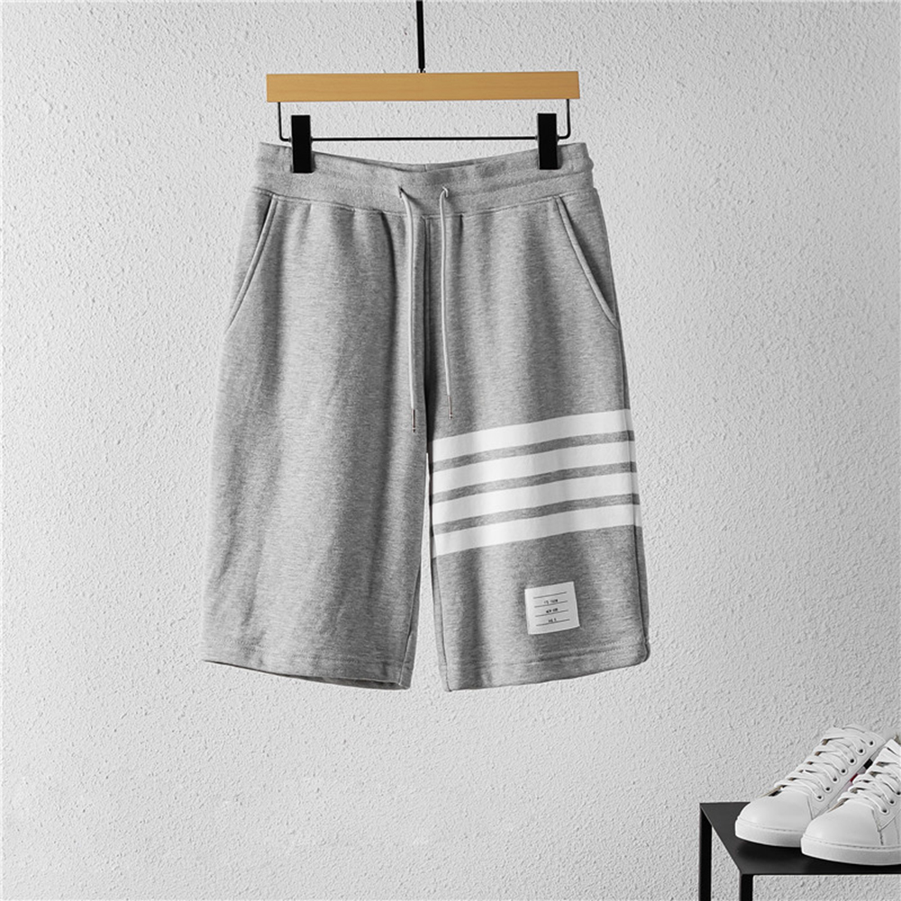 Quần Shorts Nam Thể Thao Ống Suông Basic Phối Sọc Ngang Đùi Năng Động Khoẻ Khoắn Thời Trang HOT TREND 2023 FASHION4MEN SHORTS NAM 9000016