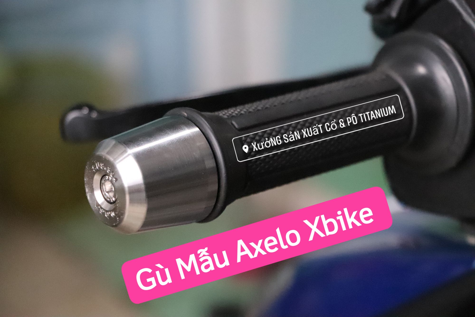 Gù Inox 304 CNC - Mẫu Axelo Xbike