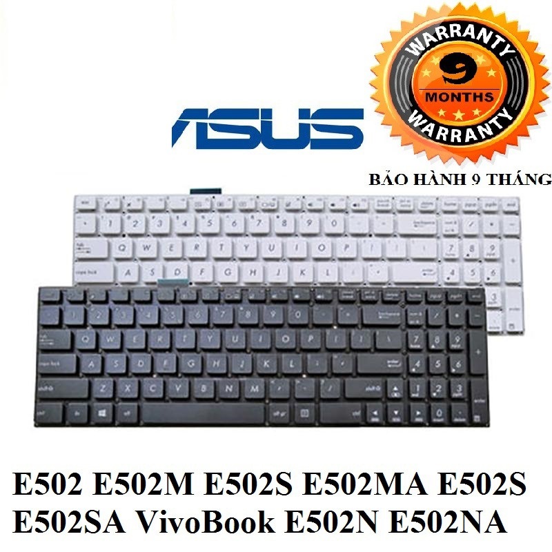 PHỤ KIỆN GIÁ RẺ 🔲 Bàn phím laptop Asus E502 E502M E502S E502MA E502S E502SA VivoBook E502N E502NA