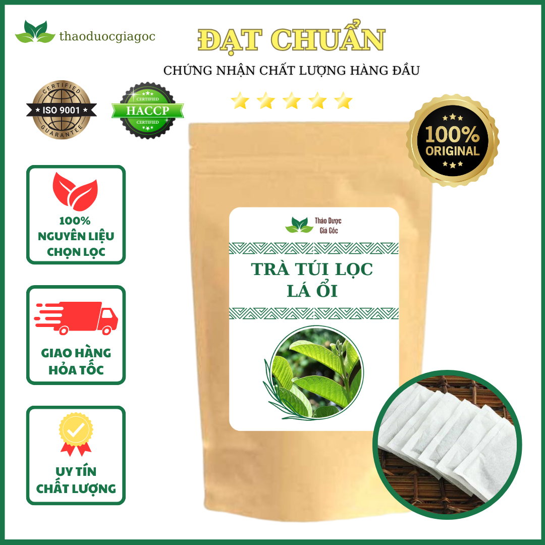 Trà lá ổi túi lọc giảm cân, giảm mỡ
