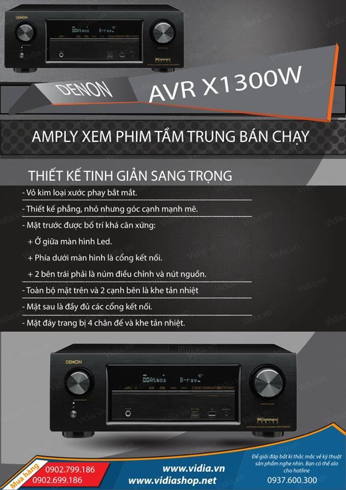 AMPLY DENON AVR-X1300W