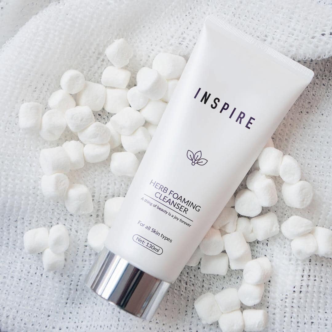 Sửa rửa mặt thảo dược INSPIRE ( mua 1 được 2 )