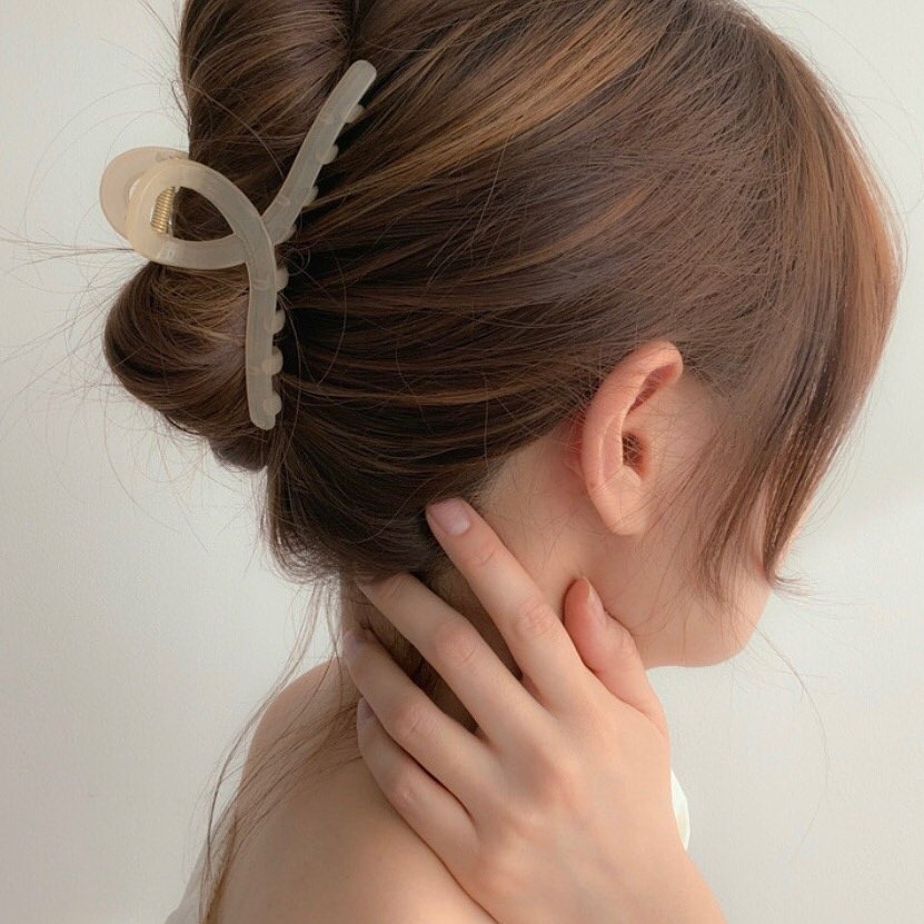Kẹp Tóc lovely clear Hàn Quốc Korea