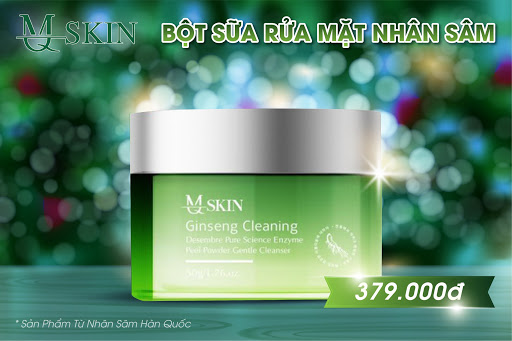 (Mẫu Mới) Bột Rửa Mặt Nhân Sâm MQ - Trắng Sáng,