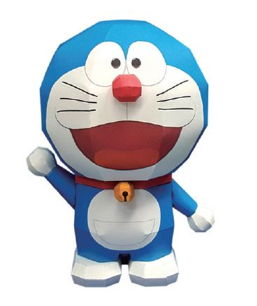 Mô hình giấy 3D Doraemon - Nobita