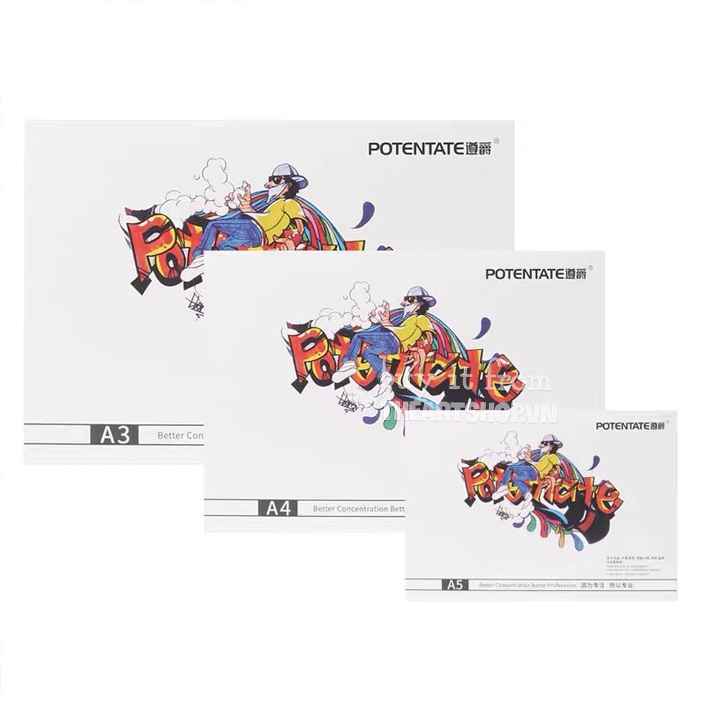 Sổ vẽ marker pad POTENTATE