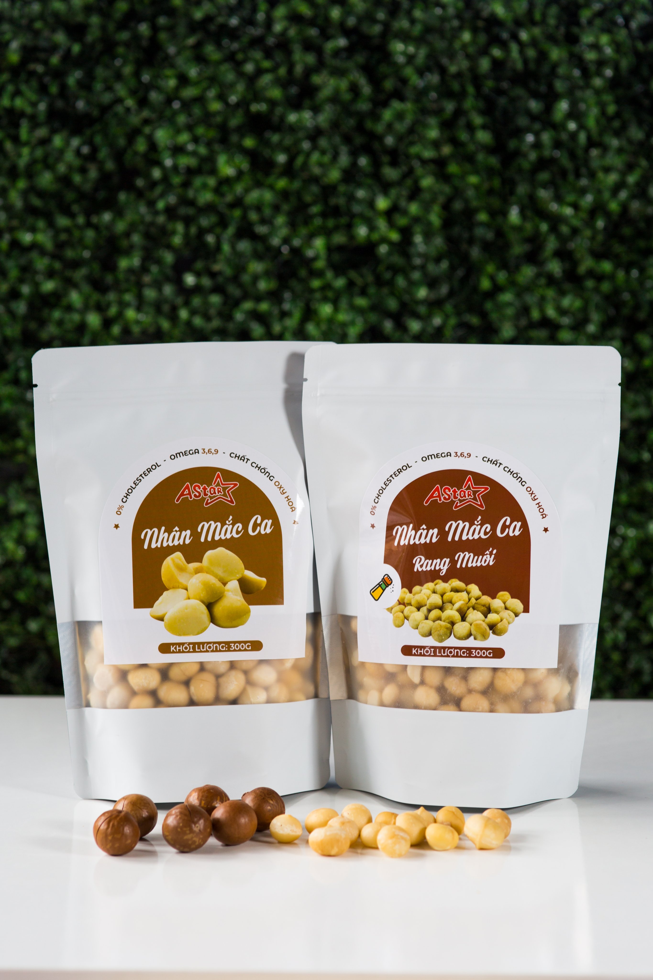 Nhân Mắc Ca ÚC rang muối -Túi 300gr
