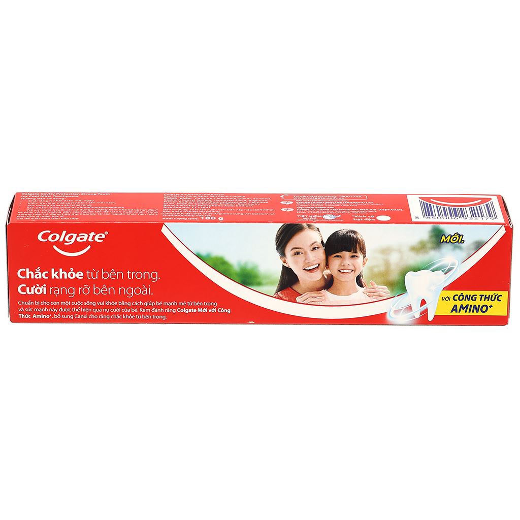 Kem đánh răng Colgate 180g - ngừa sâu răng chắc khoẻ
