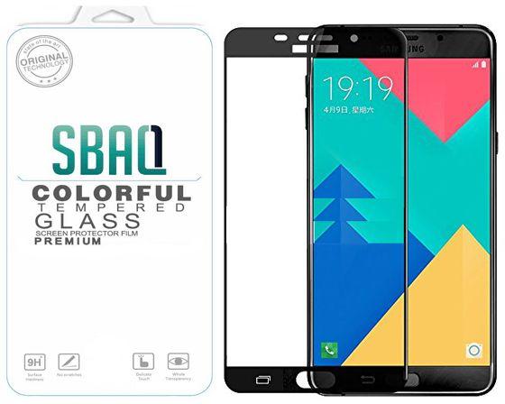 Cường lực full màn Samsung Galaxy A9 Pro 2016 (Đen)