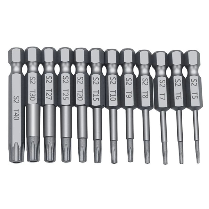 Tua vít lục giác bông - bộ vít lục giác hoa thị thép hợp kim S2