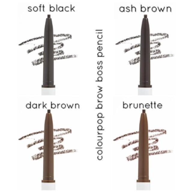 Chì kẻ mày Colourpop Brow Boss Pencil