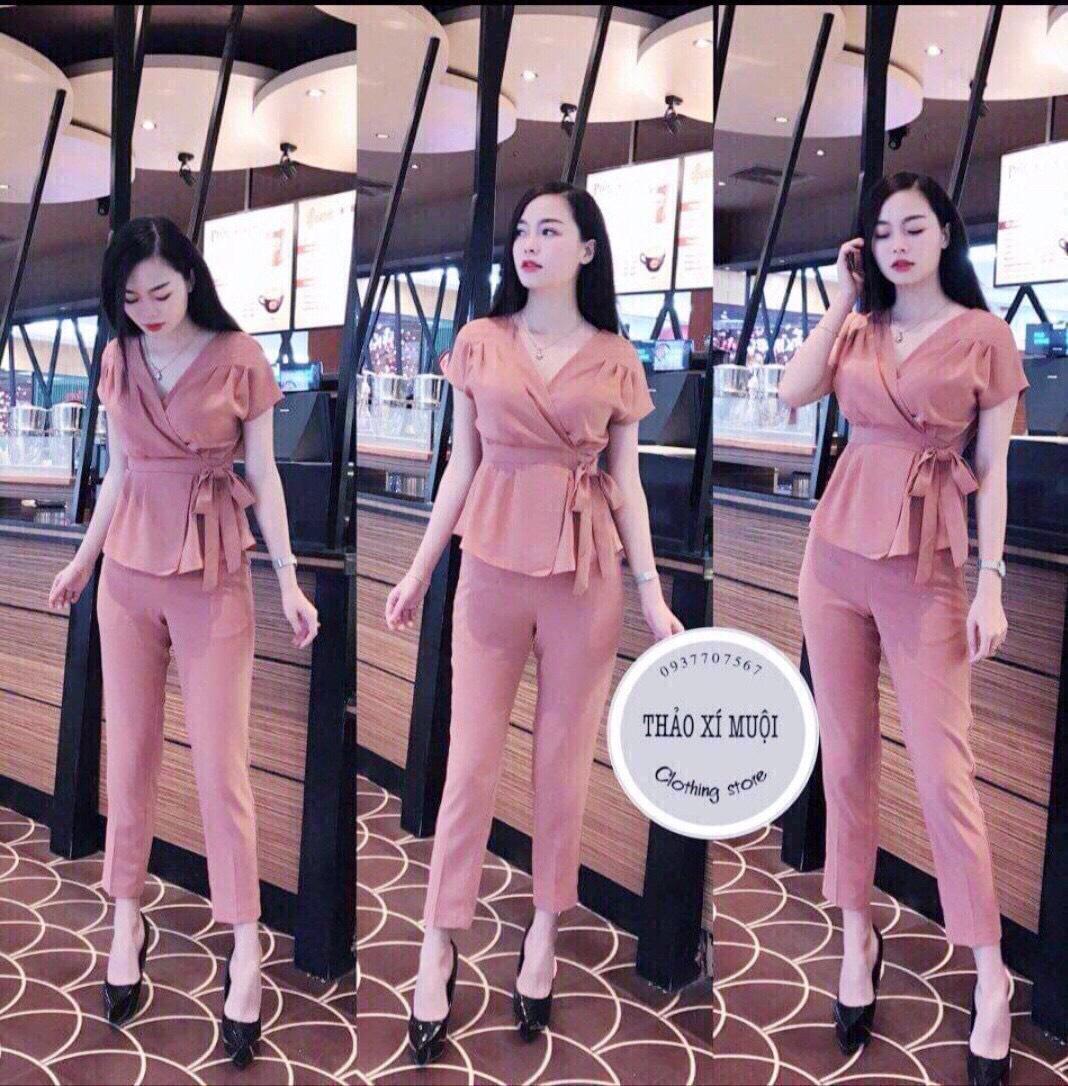 [HCM]SET BỘ JUMSUIT CÔNG SỞ SANG CHẢNH