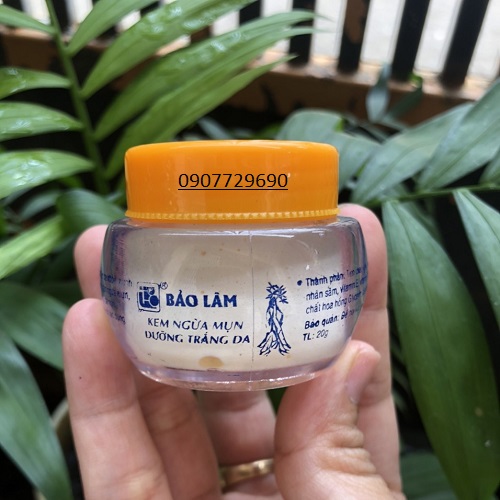 Kem Bảo Lâm Mụn lọ sành 20g