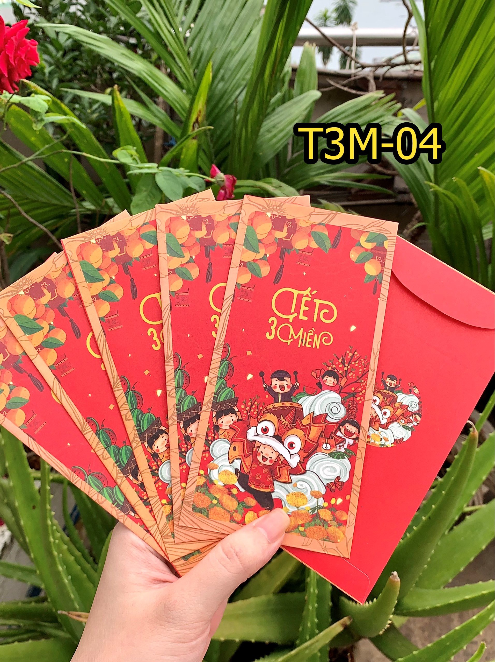 Combo 1000 cái bao lì xì theo mẫu