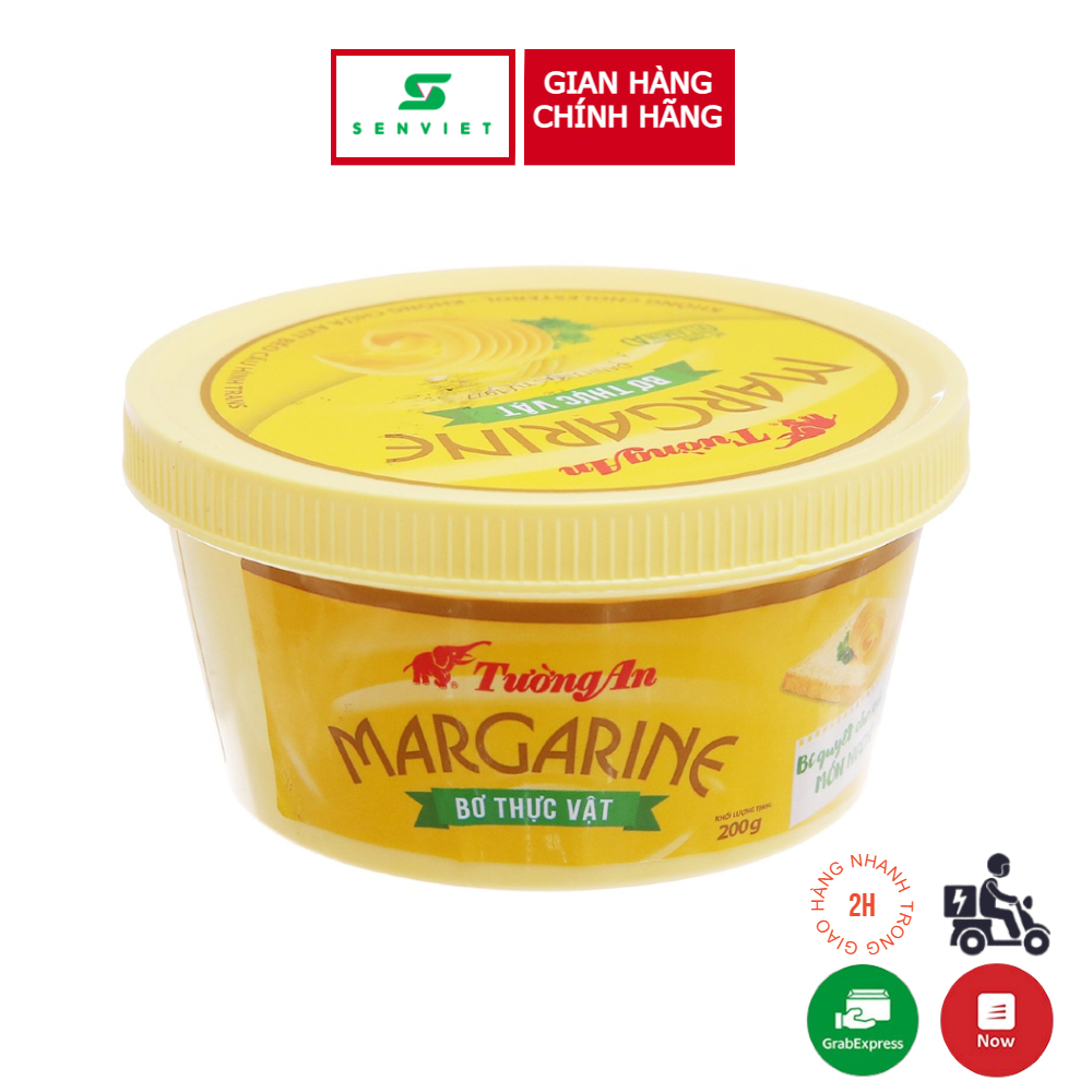Bơ thực vật Margarine Tường An 80g