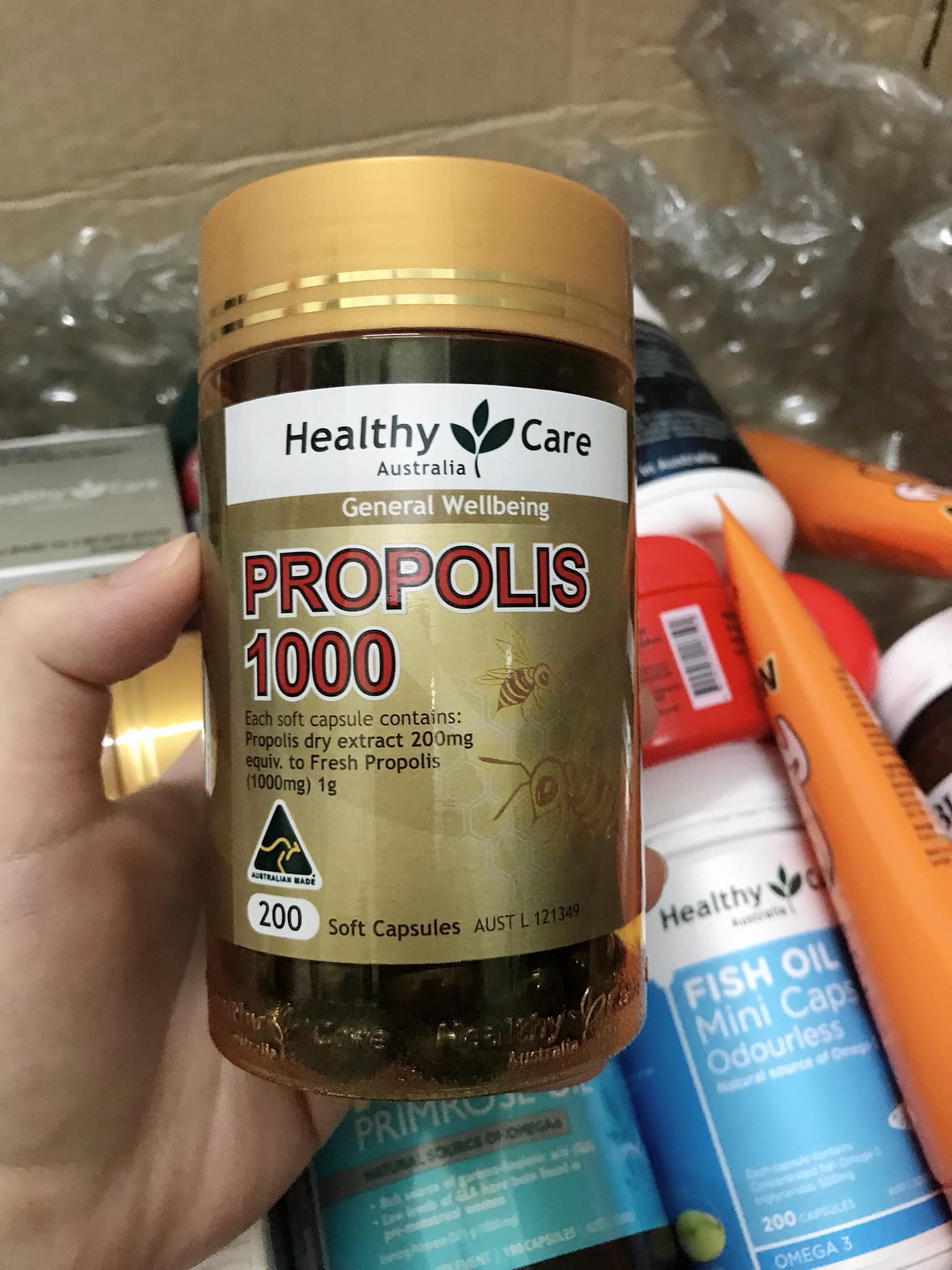 keo ong Healthy Care Propolis 1000
